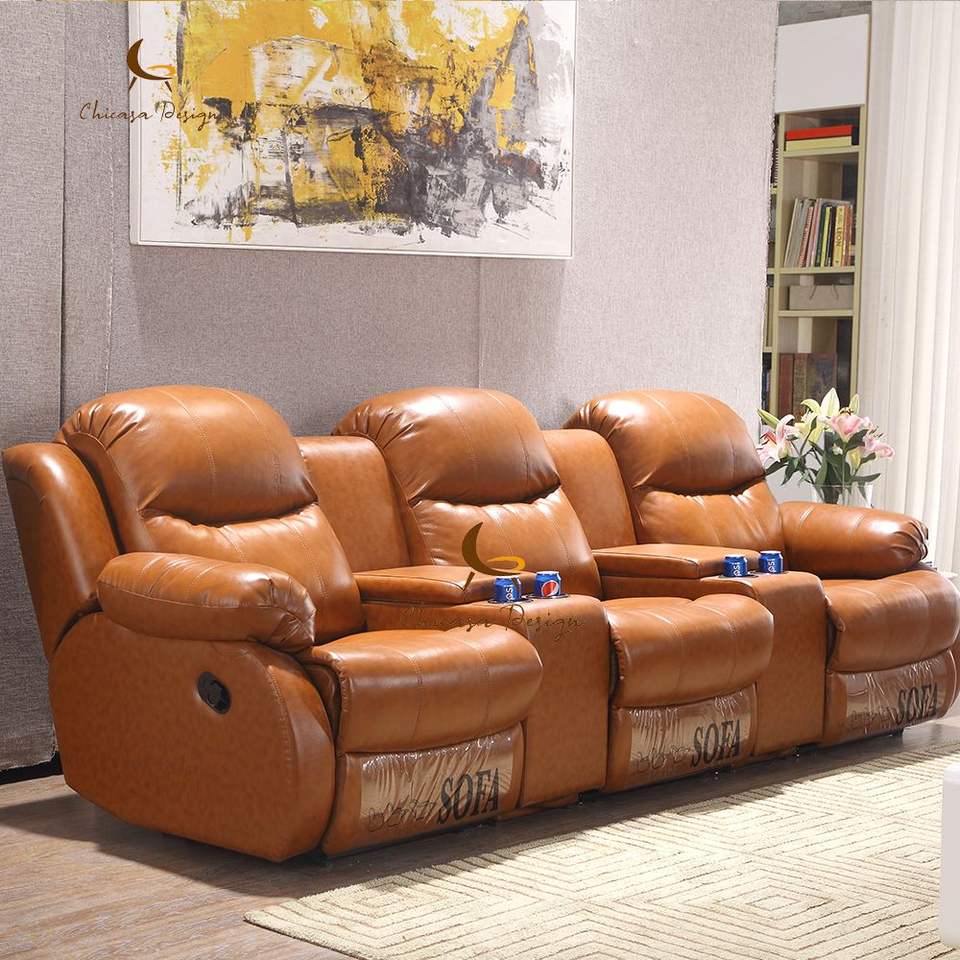Home Cinema Sofa - Modern Living Room Sectional Sofa With