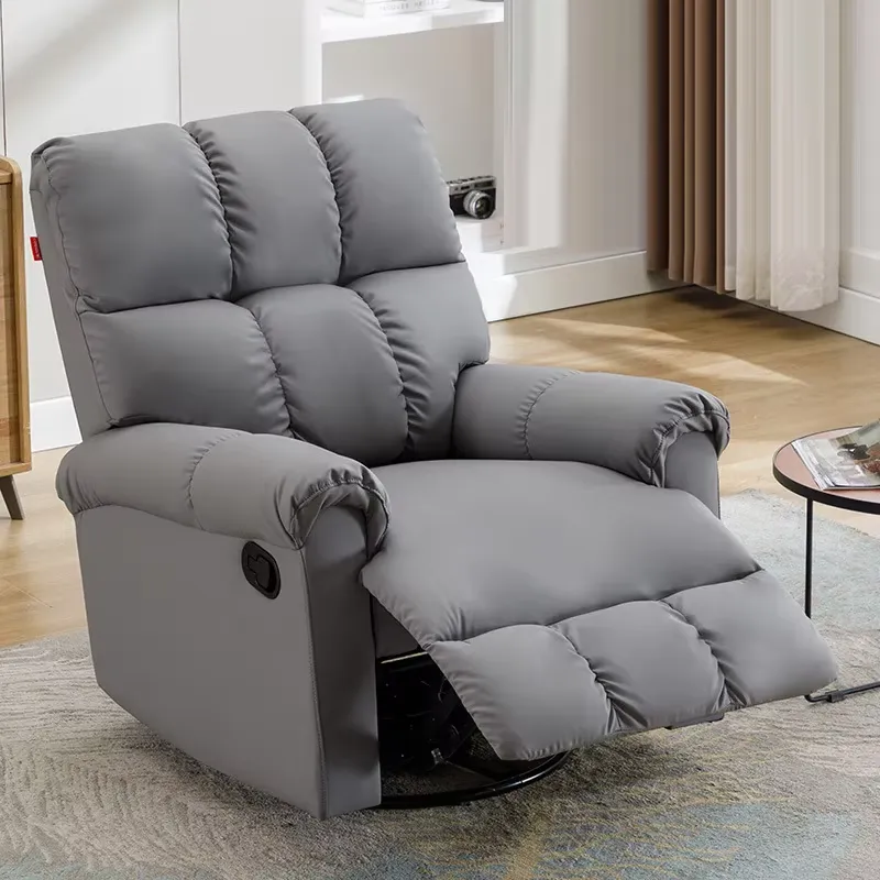 Home.Cinema Orange - Modern Orange Electric Recliner Sofa Luxury