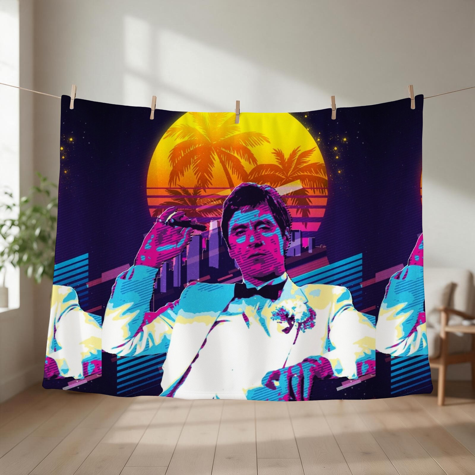 Home Cinema Couch - Classic Cinema Art: Scarface Movie Print