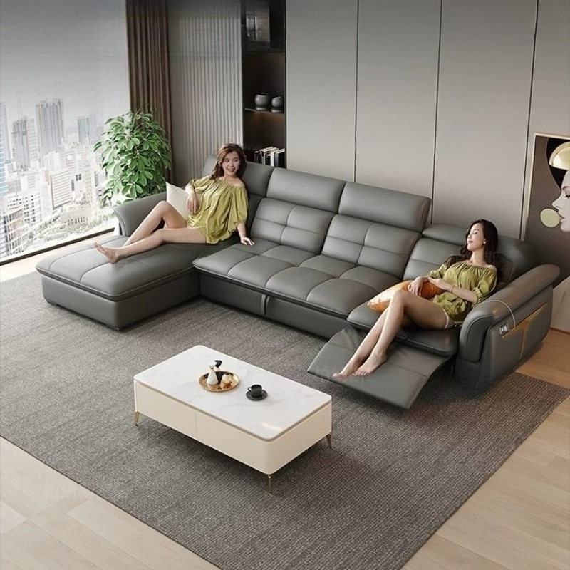 L-Shaped Multifunctional Itali - огляд і ціна Home Cinema Sofa