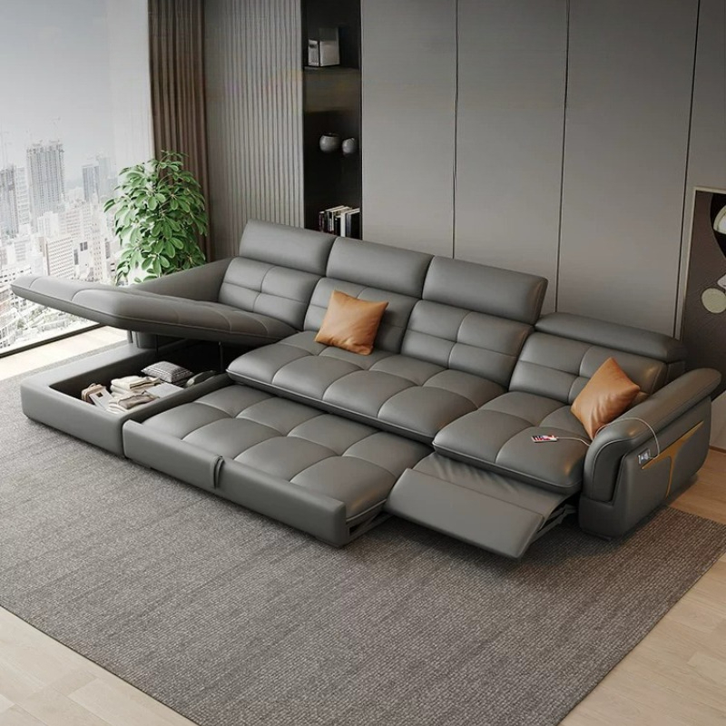 L-Shaped Multifunctional Itali - огляд і ціна Home Cinema Sofa