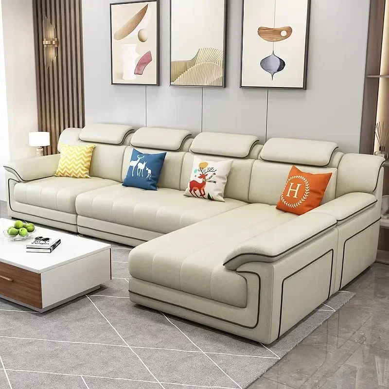 Wood Beige European Sofas Fill - огляд і ціна Home Cinema Sofa