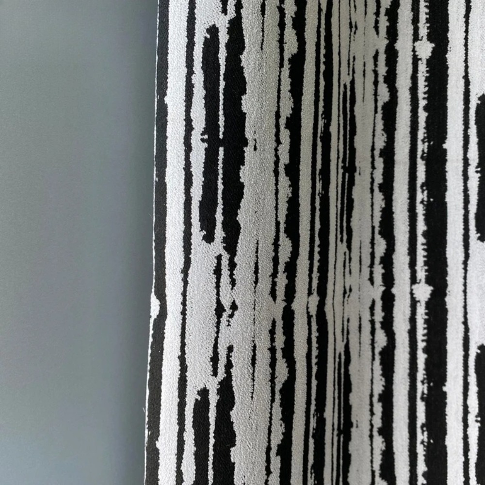 Nordic Jacquard Chenille Black - огляд і ціна Blackout Curtain Thick