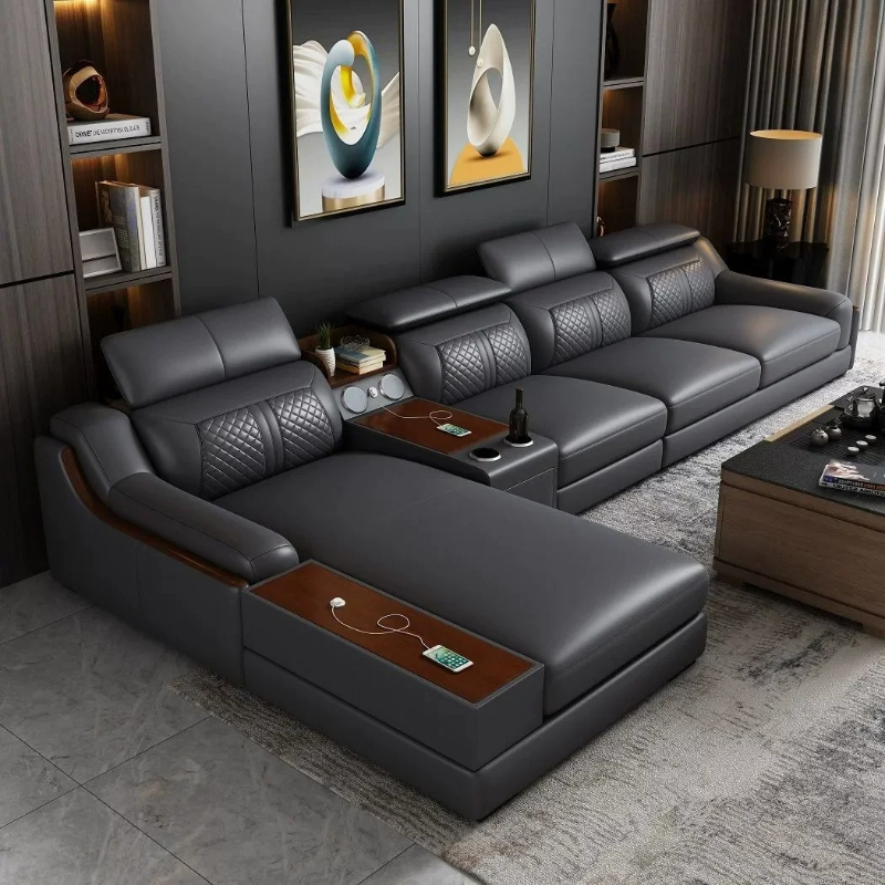 for Living Room with Cup Holde - огляд і ціна Home Cinema Sofa
