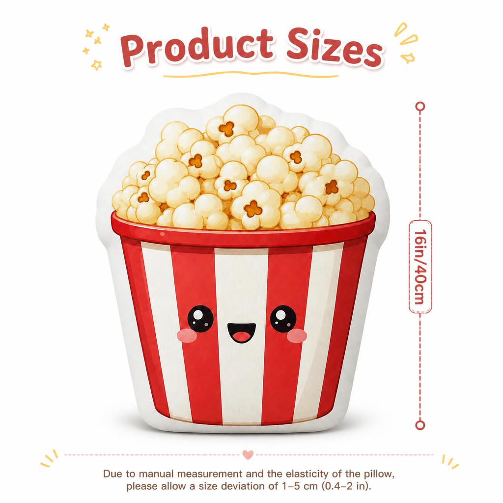 Cute Popcorn Kawaii Movie Snac - огляд і ціна Home Cinema Couch
