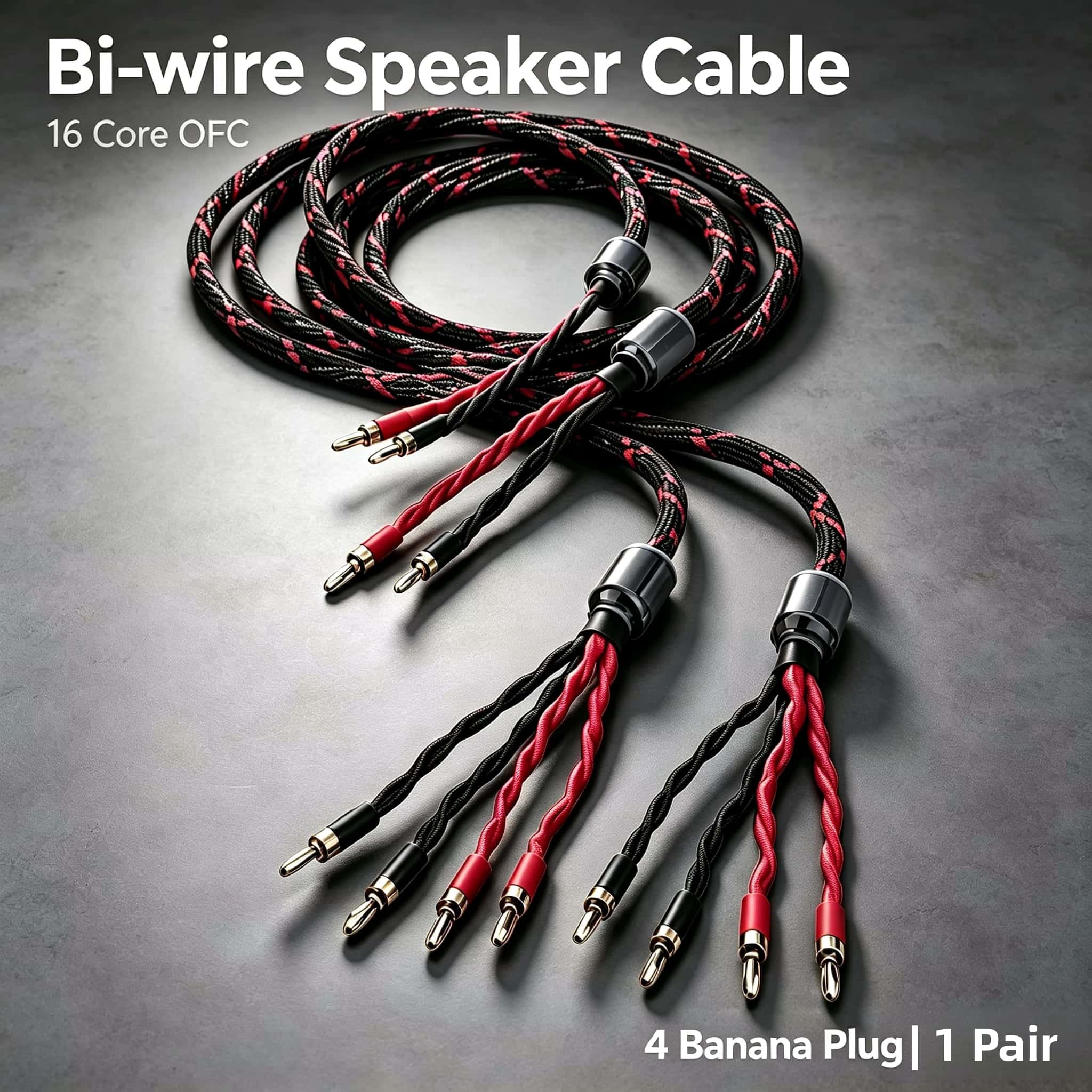 16 Core OFC Bi-Wire Speaker Ca - огляд і ціна Home Cinema Amplifier