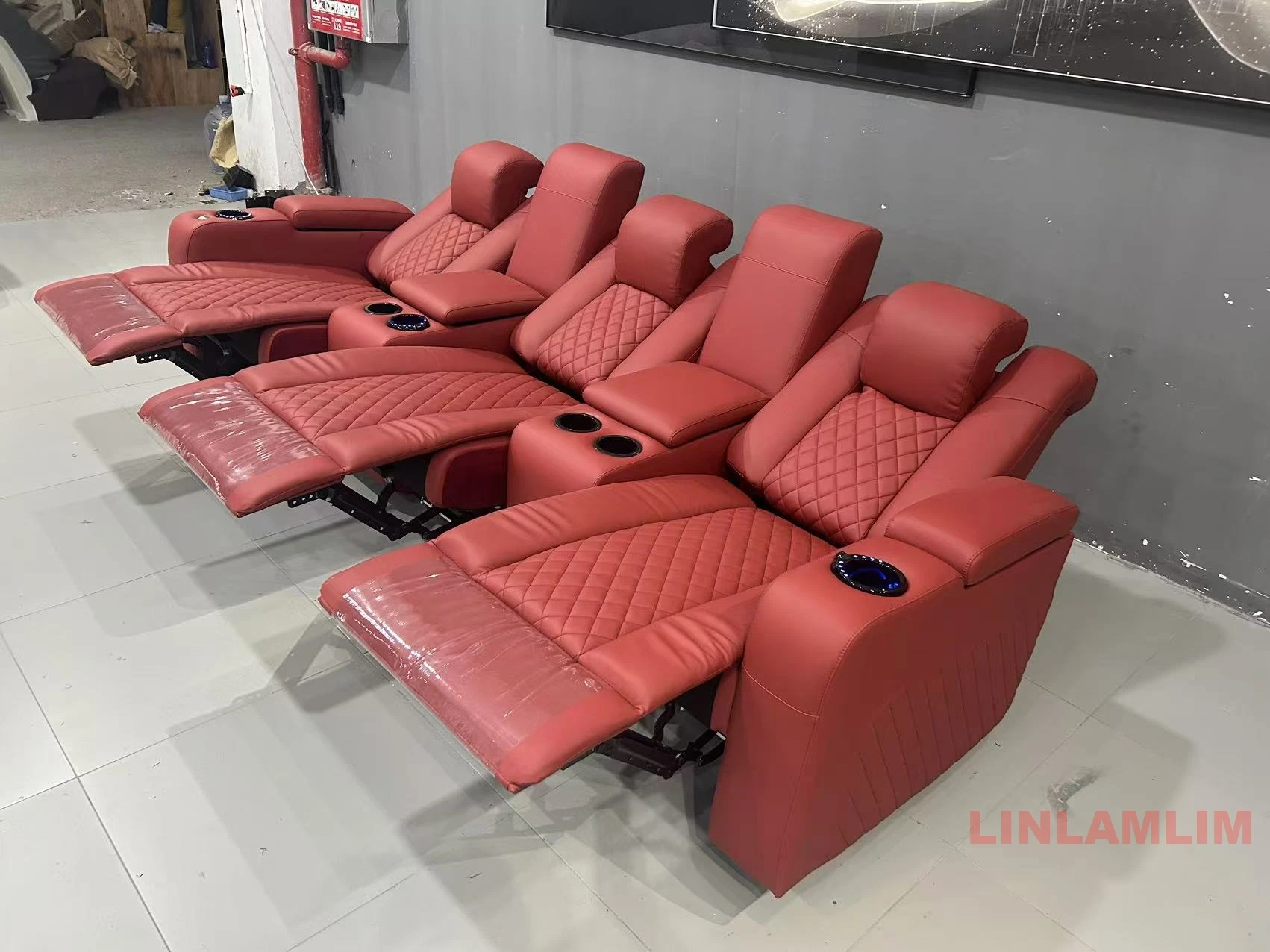 Linlamlim Luxury 3-Seat Reclin - огляд і ціна Home Cinema Sofa