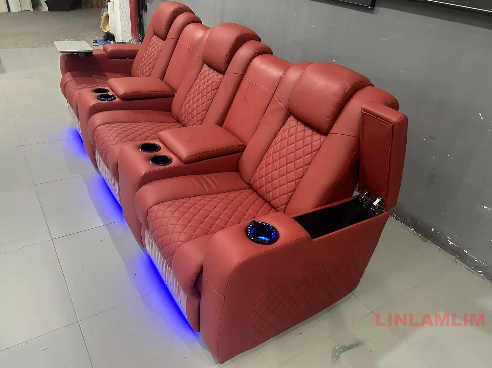 Linlamlim Luxury 3-Seat Reclin - огляд і ціна Home Cinema Sofa