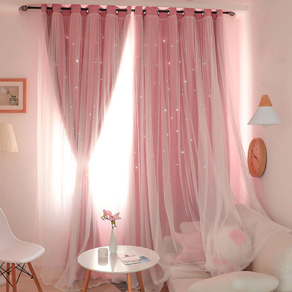 1/2Pcs Stars Blackout Curtains - огляд і ціна Blackout Curtain Thick