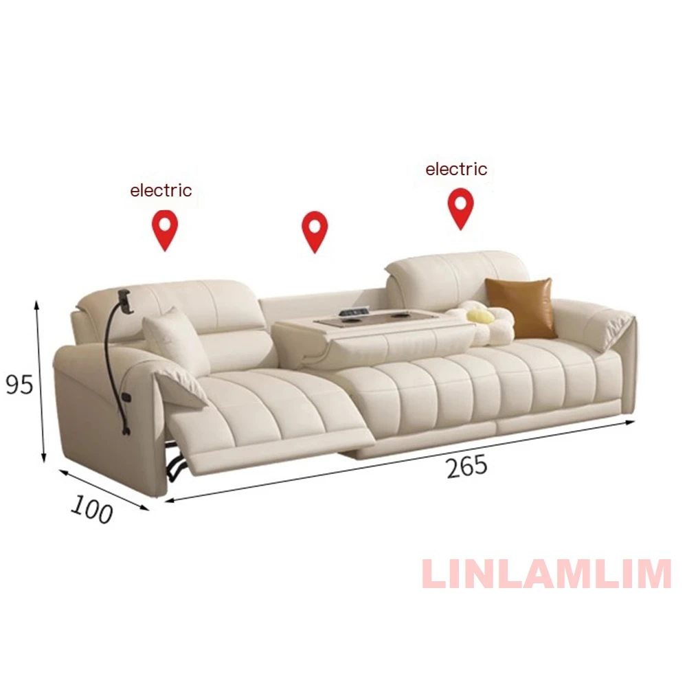 Modern Electric Reclining Sofa - огляд і ціна Home Cinema Sofa