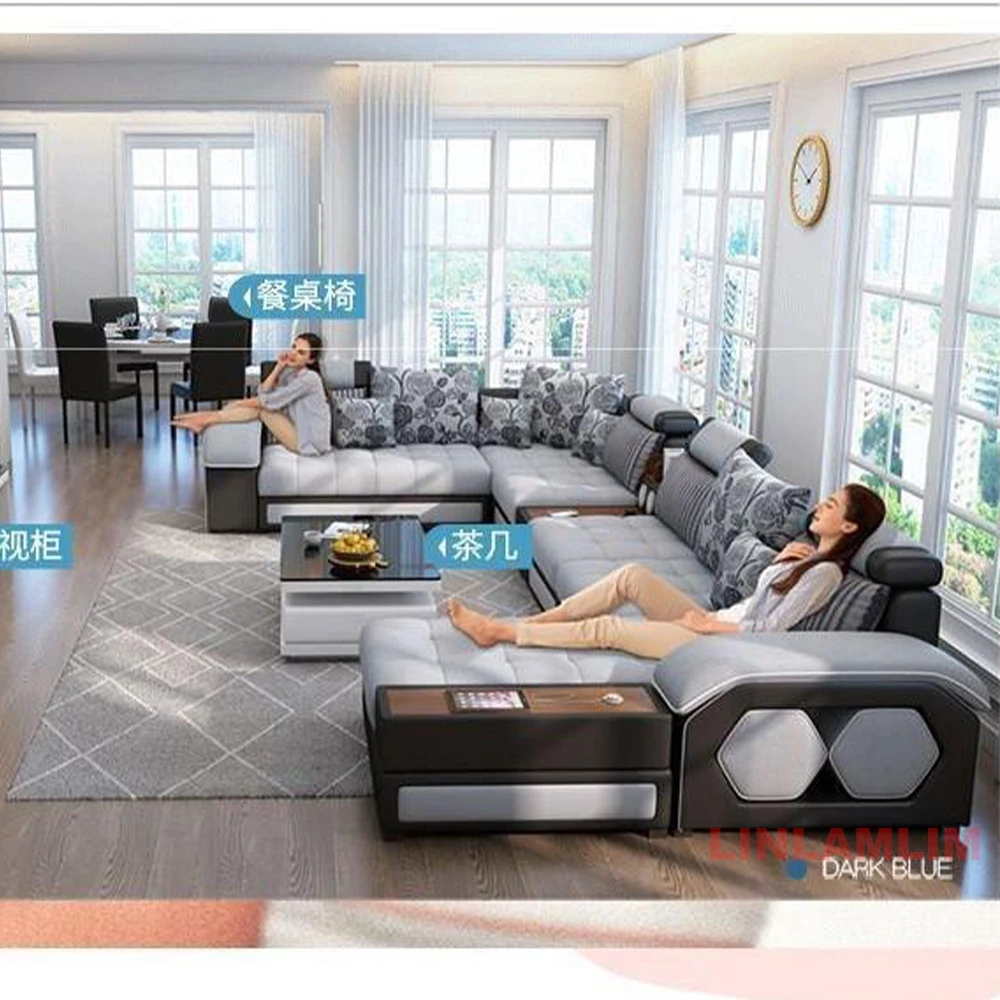 Linlamlim U-Shaped Sectional F - огляд і ціна Home Cinema Sofa