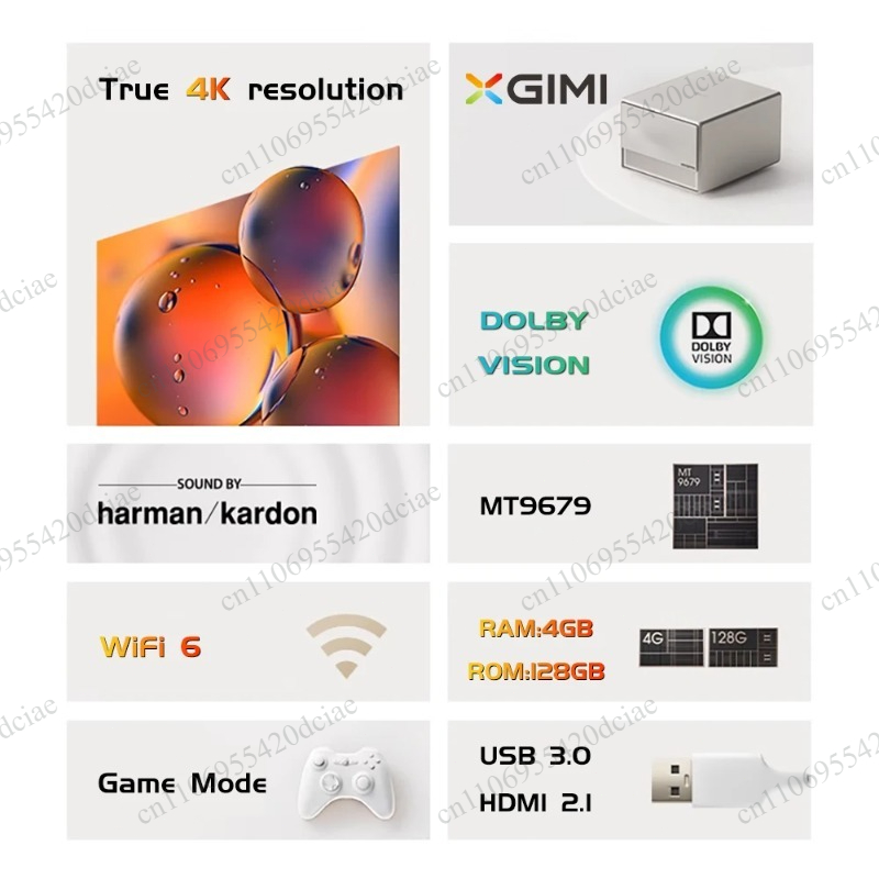 3D Home Cinema 128GB Android B - огляд і ціна Home Cinema Xgimi