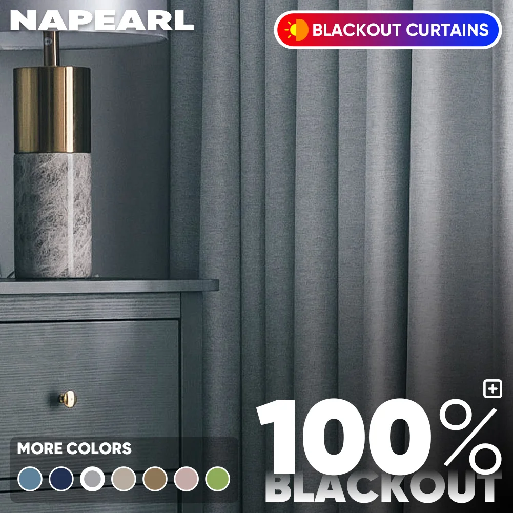 100% Blackout Curtains Window  - огляд і ціна Blackout Curtain Thick