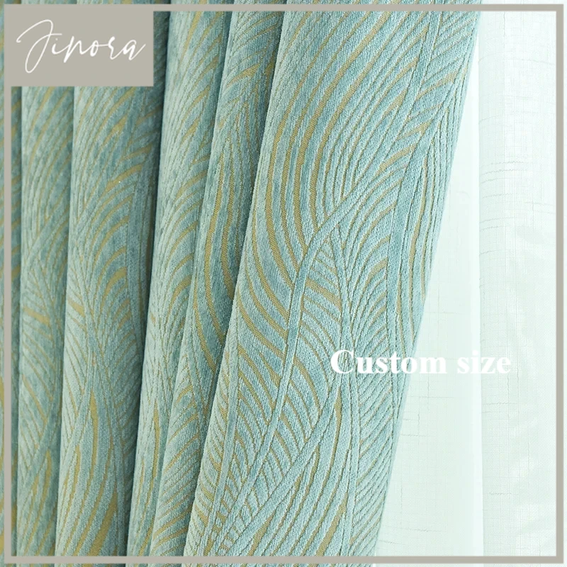 Chenille Luxury Curtains For L - огляд і ціна Blackout Curtain Thick