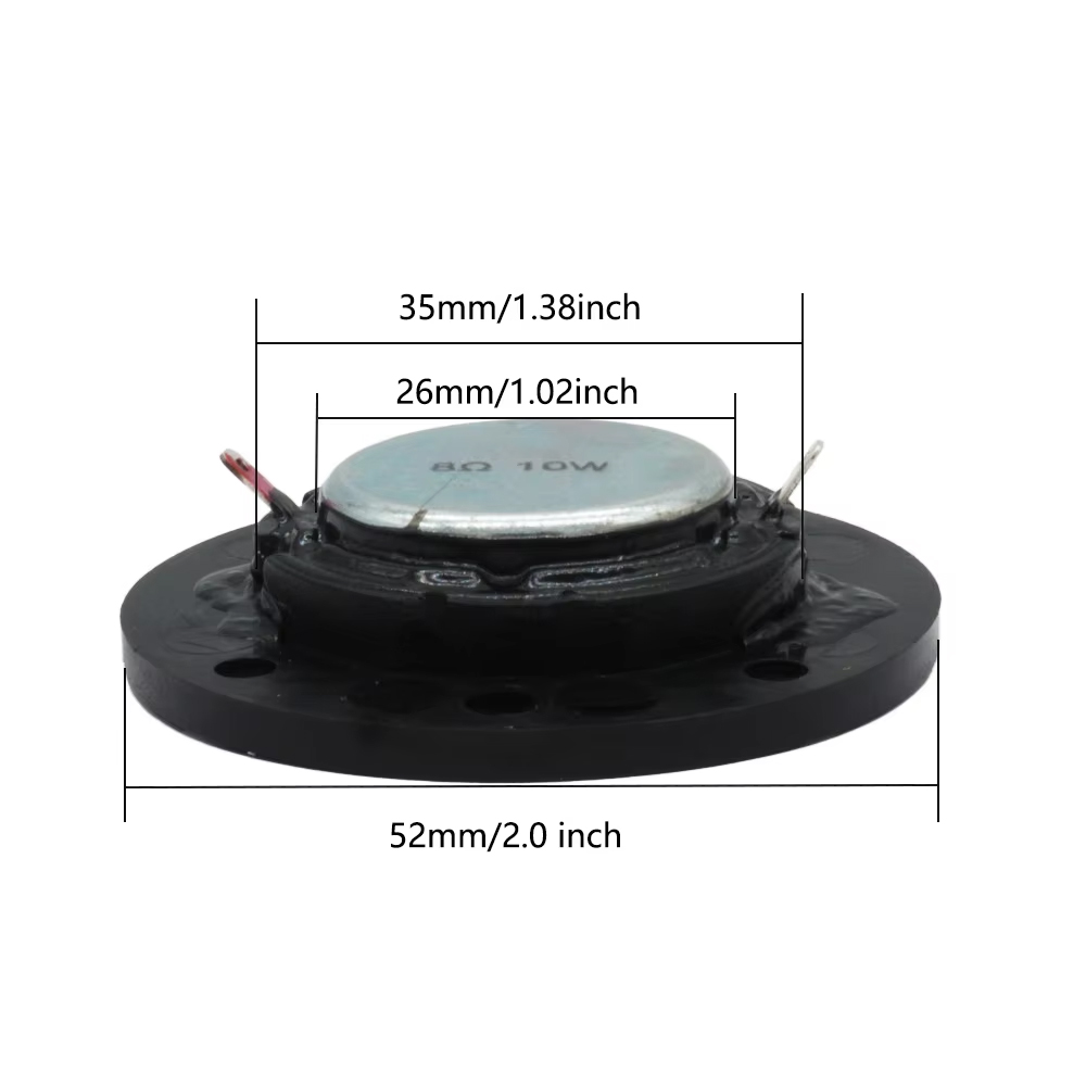 AUIN 2Pcs/lot 52MM Round Audio - огляд і ціна Home Cinema Panasonic