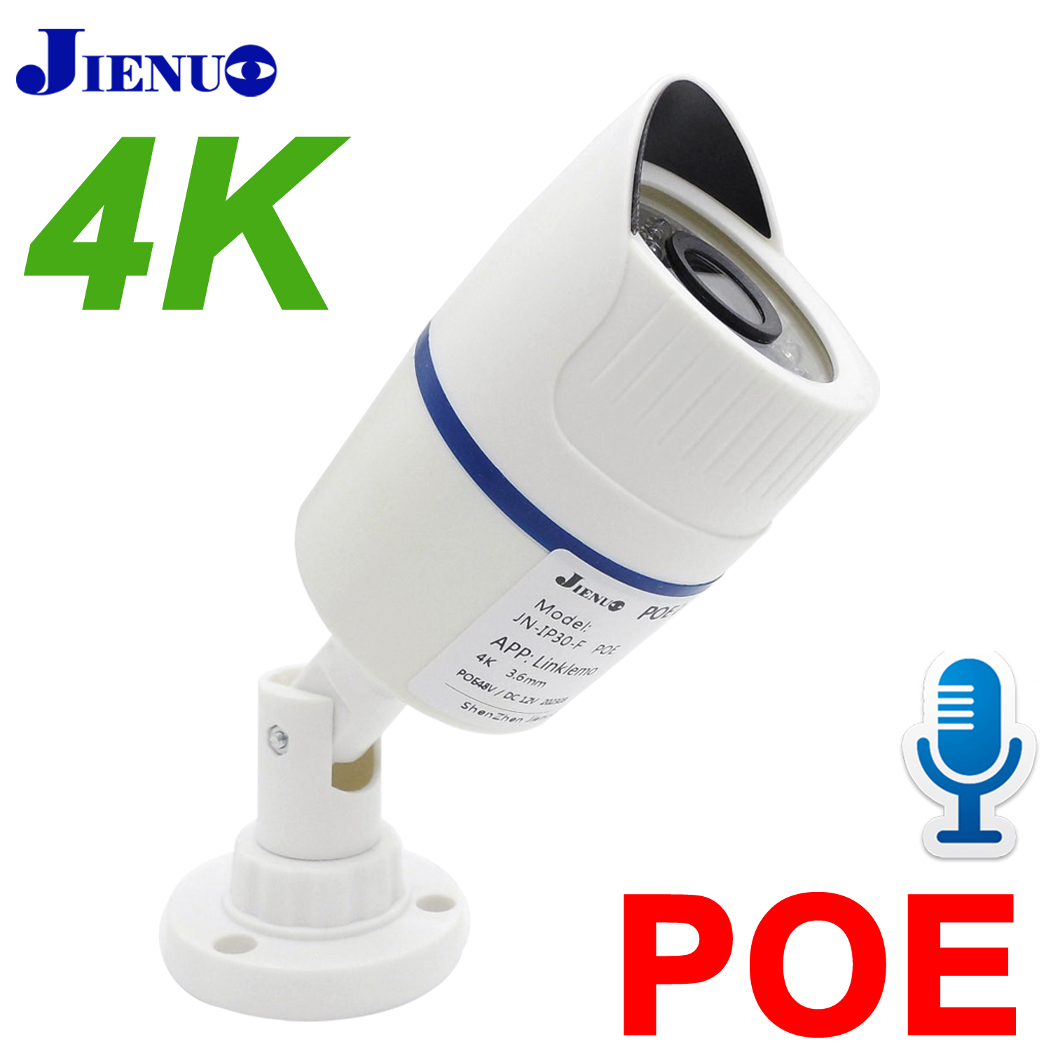 JIENUO 4K Poe Camera IP Outdoo - огляд і ціна Home Cinema Sony