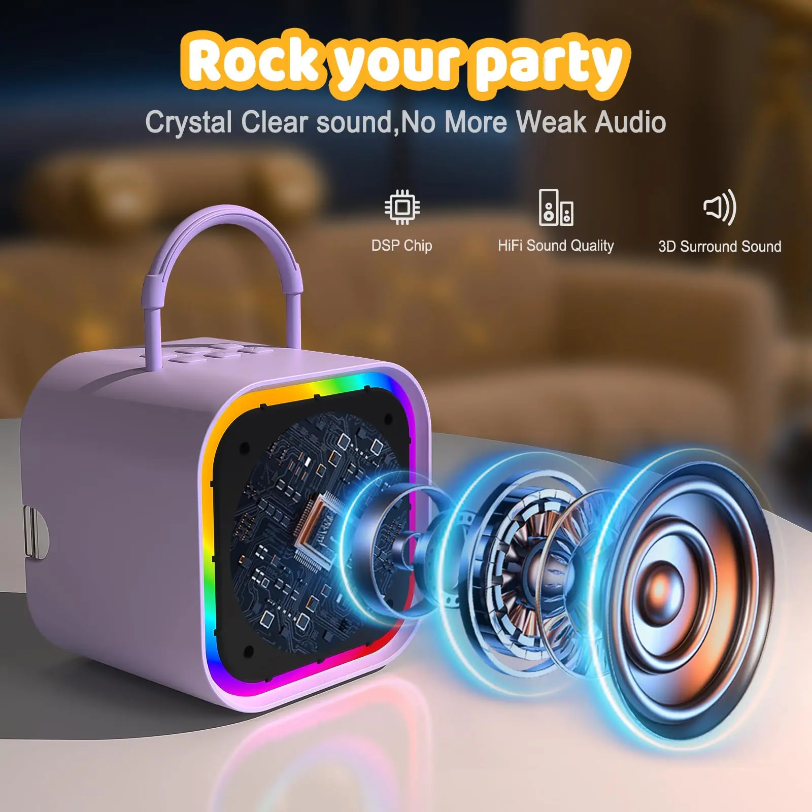 Dual Wireless Microphone Karao - огляд і ціна Home Cinema In Small Room